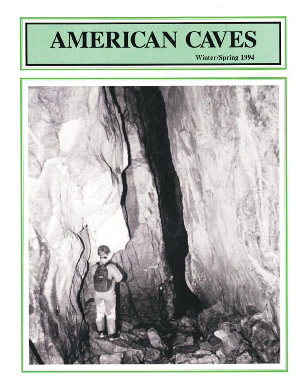 American Caves - Winter/Spring 1994