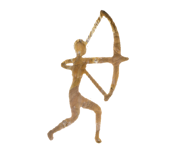 Image of a hunter - cave art